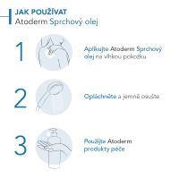 Bioderma Atoderm Sprchový olej 1l (3)