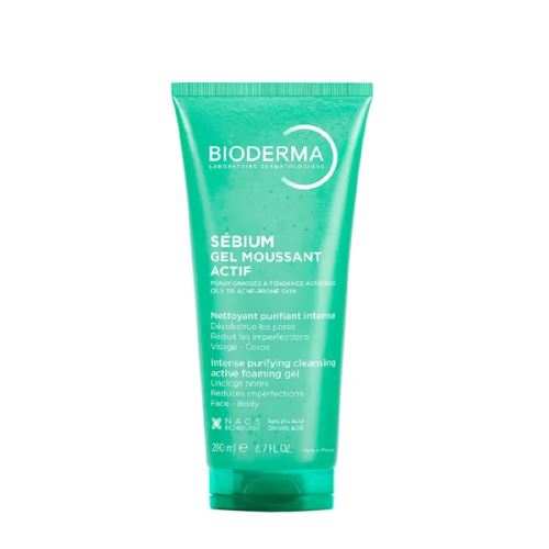 BIODERMA Sébium Gel moussant actif aktivní čisticí gel na akné 200 ml