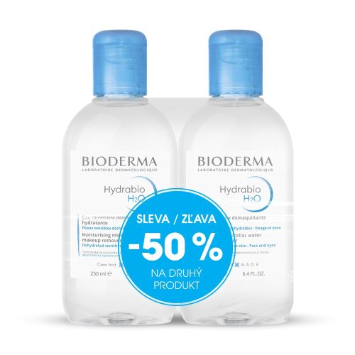 Bioderma Hydrabio H2O 250ml 1+1 Festival