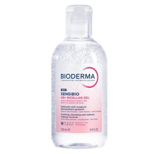 Micelární gel BIODERMA Sensibio AR+ jemně čistí pleť, odličuje make-up a odstraňuje nečistoty. Zároveň zklidňuje podráždění citlivé pleti se sklonem k začervenání.