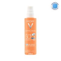 VICHY CAPITAL SOLEIL Fluidní Sprej vhodný i pro citlivou dětskou pokožku SPF50+ 200 ml