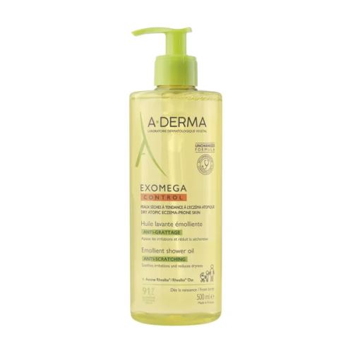 A-Derma Exomega Control Zvláčňující sprchový olej 500 ml